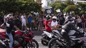 CONTRAMANIFESTANTES CIRCUITO MOTOR TENERIFE