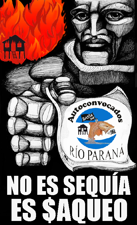 no es sequía es saqueo