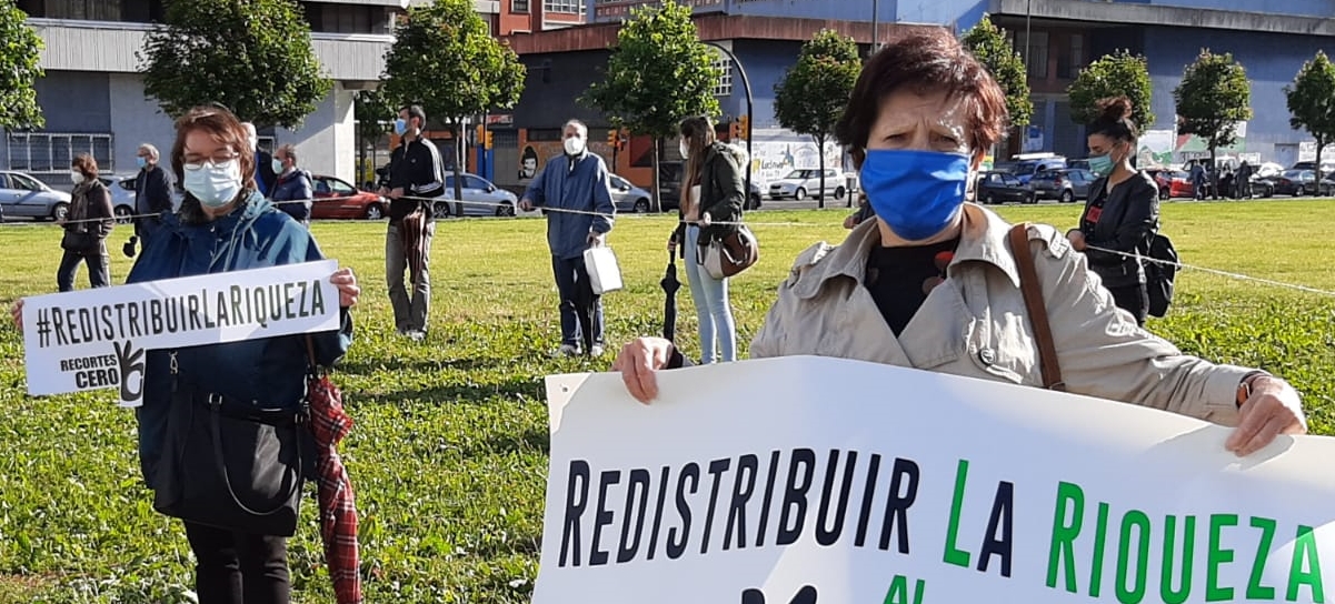 Redistribuir la riqueza, primera concentración después del confinamiento (1)