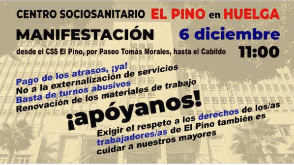 EL PINO EN HUELGA