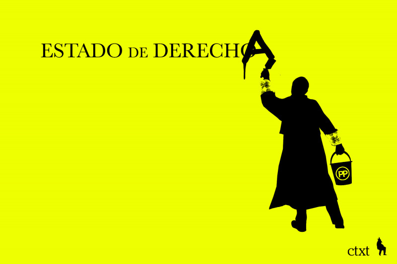 ESTADO DE DERECHA  LA BOCA DEL LOGO