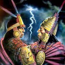 ATAHUALPA FRENTE A HUÁSCAR