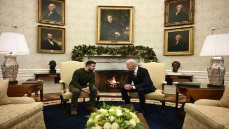 ZELENSKY Y BIDEN