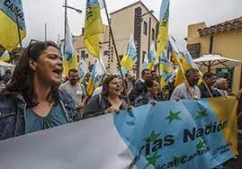manifestación canarias