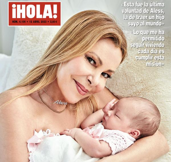 Portada de HOLA con Ana Obregón