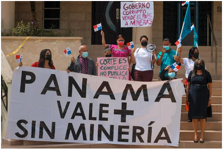 Movimiento Panamá vale más sin minería.