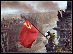 BANDERA SOVIÉTICA EN EL REICHSTAG