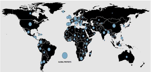 Protestas contra la austeridad en 2006-2020 - Plataforma Mundial de Protestas