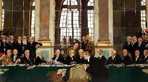 FIRMA TRATADO VERSALLES, 1919