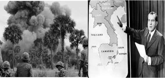NIXON EXPLICA LOS BOMBARDEOS DE CAMBOYA 1970