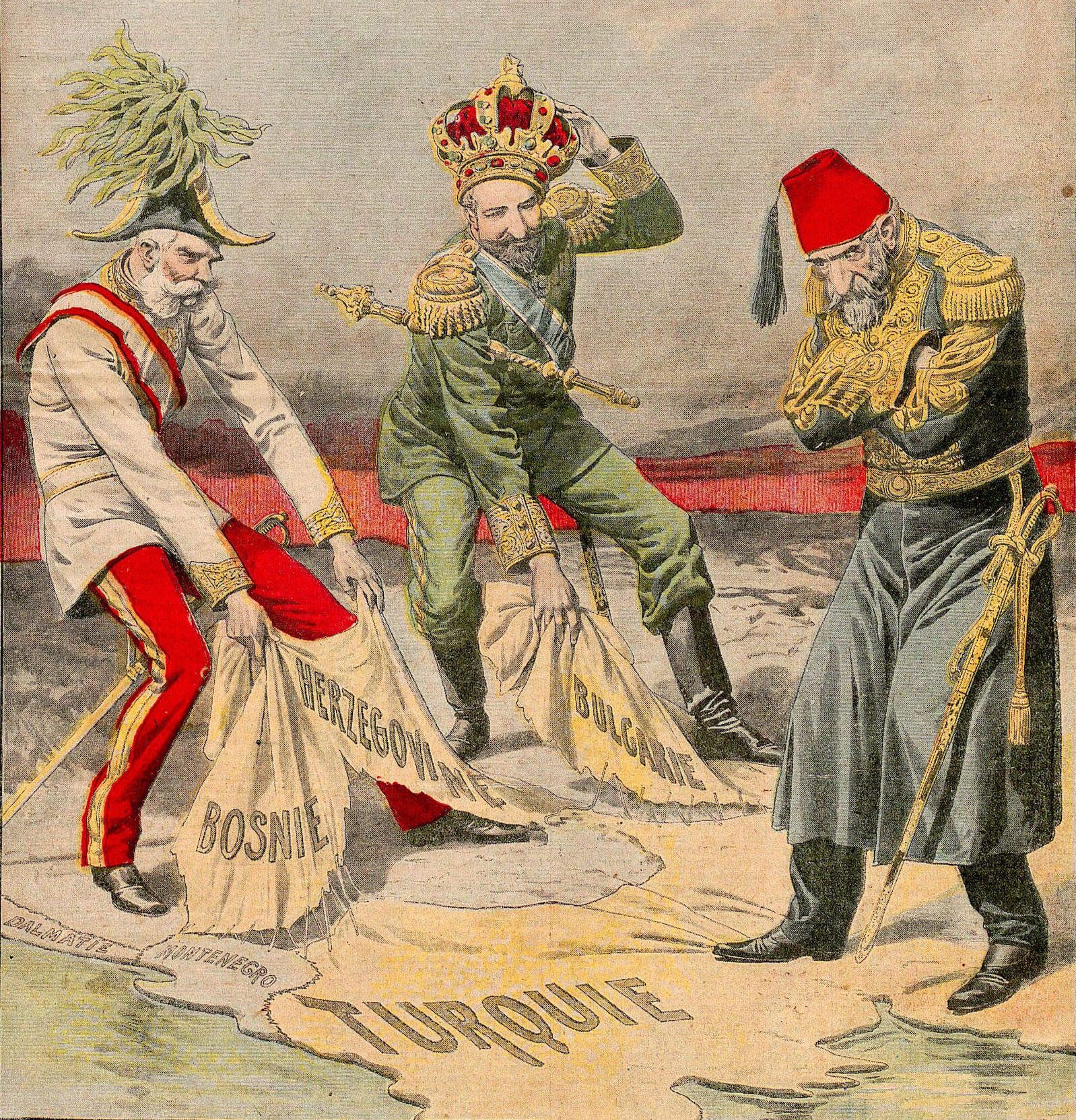 BALCANES CRISIS 1908
