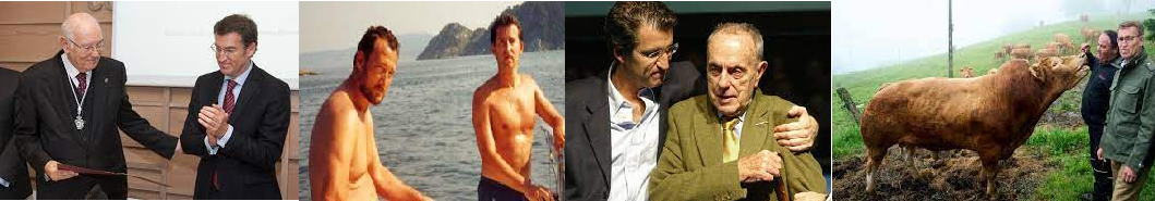 ROMAY BECARÍA, DORADO BAÚLDE, FRAGA IRIBARNE, LAS VACAS... AMISTADES Y QUERENCIAS DE NÚÑEZ FEIJÓO