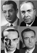 RIDRUEJO, LAÍN, CELA, RUIZ-GIMENEZ