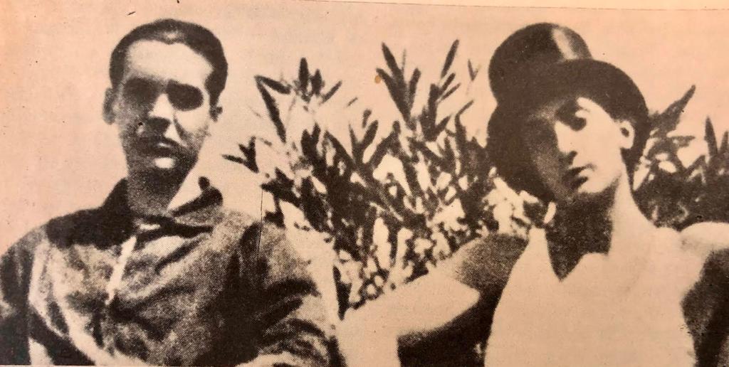 Lorca y Salvador Dalí