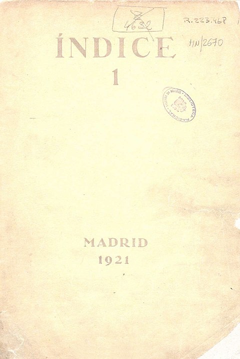 FEDERICO ÍNDICE