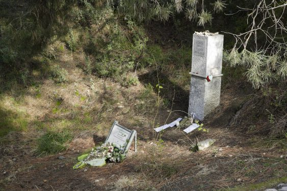 FEDERICO Es una zona en pendiente, declarada lugar de Memoria, donde fueron fusilados y enterrados en fosas comunes cientos de víctimas de la represión franquista  Foto FGL