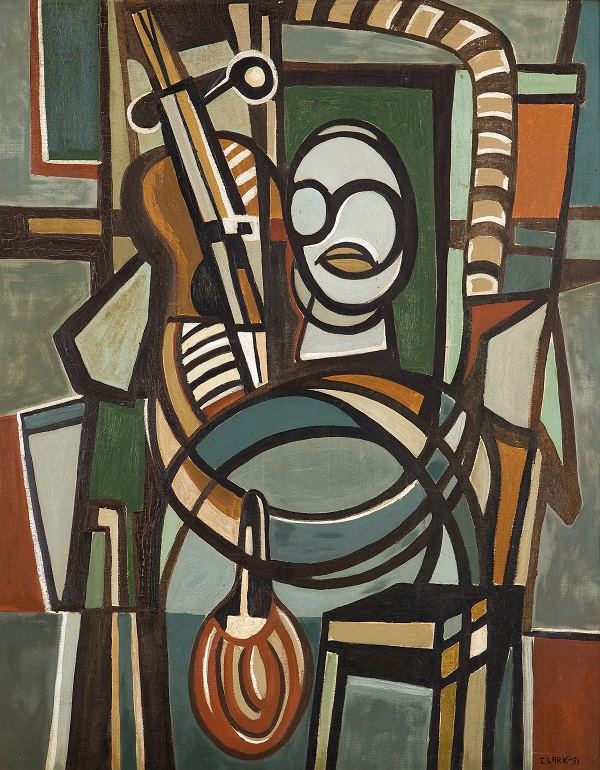 Lygia Clark (Brasil), O Violoncelista [El violonchelista], 1951.