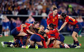 CELEBRACIÓN DEL GOL DE ESPAÑA