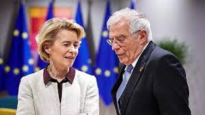 VON DER LEYEN BORRELL