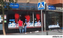 PINTADA EN LA SEDE DEL PP LPGC