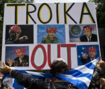 GRECIA CONTRA LA TROIKA