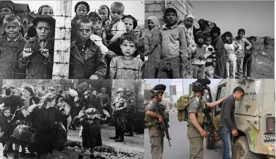 JUDÍOS AYER, PALESTINOS HOY