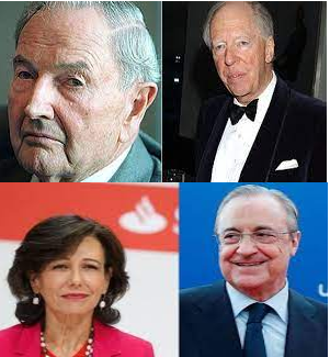 ROTSCHILD ROCKEFELLER BOTIN FLORENTINO QUIENES MANDAN