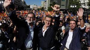 RAJOY, FEIJÓO Y AZNAR, CONTRA UNA AMNISTÍA CUYOS TÉRMINOS IGNORAN