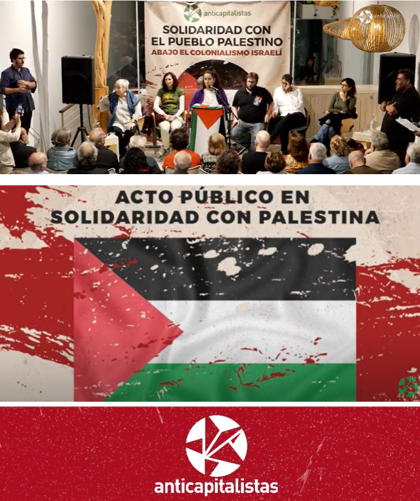PALESTINA ANTICAPITALISTAS MADRID 21 10 2023
