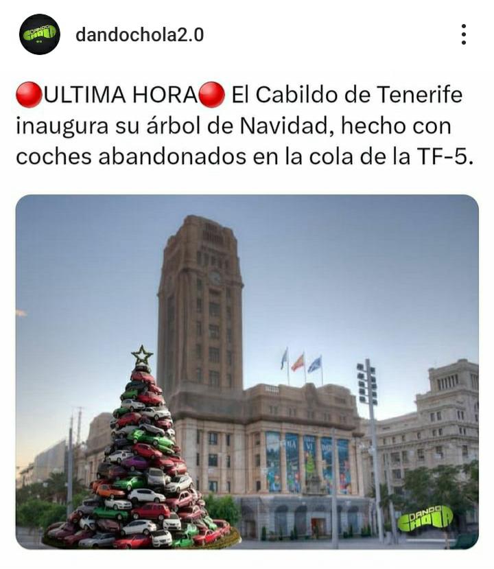 ARBOL NAVIDAD TENERIFE
