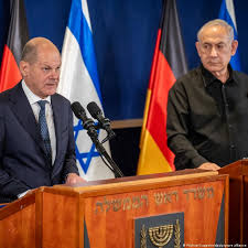 SCHOLZ CON NETANYAHU