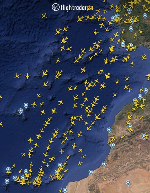 TRÁFICO AÉREO CANARIAS