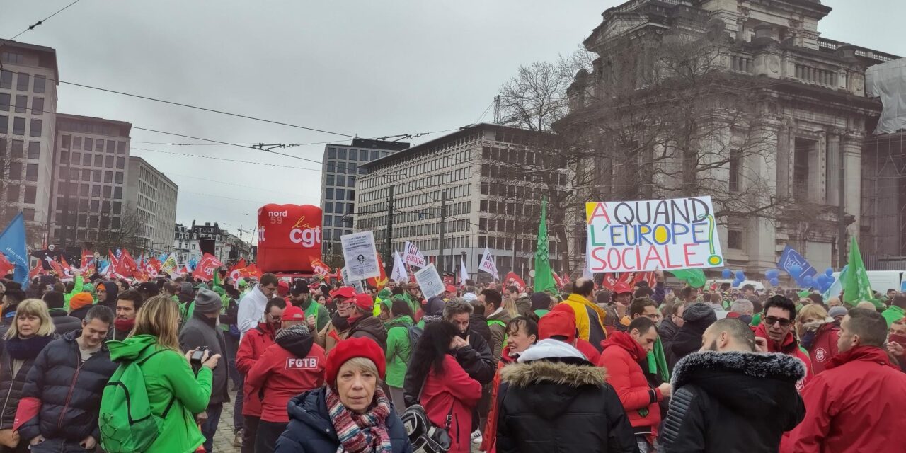 MANIFESTACIÓN BRUSELAS 12 12 2023