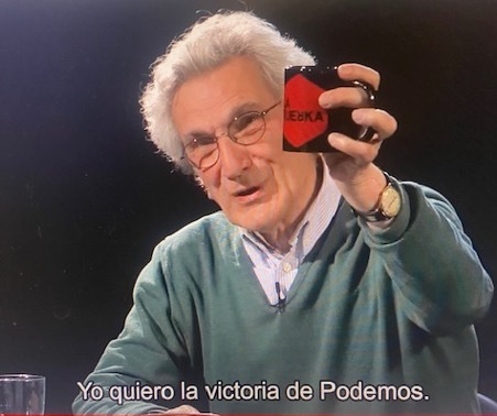 Negri brinda victoria de Podemos