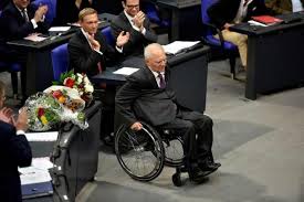 SCHÄUBLE EN EL PARLAMENTO