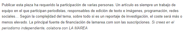 LA MAREA