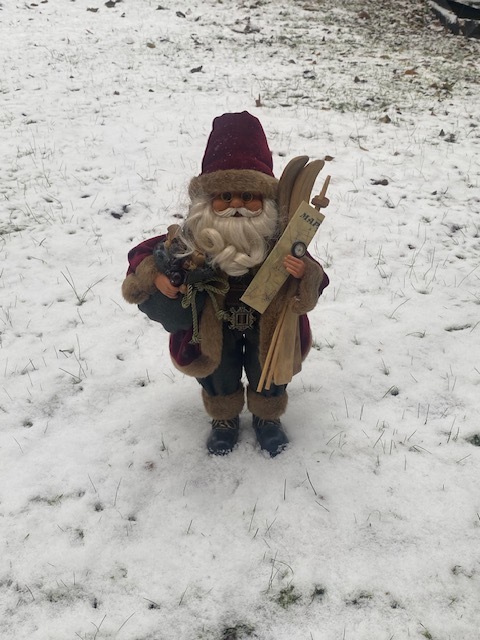 PapaNoel en mi jardín8