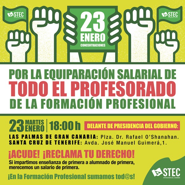 Concentración 23 de enero