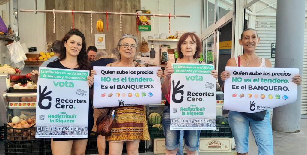 A la izquierda del PSOE, RECORTES CERO