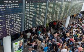 TODOS LOS AEROPUERTOS ALEMANES PARARON preferente.com