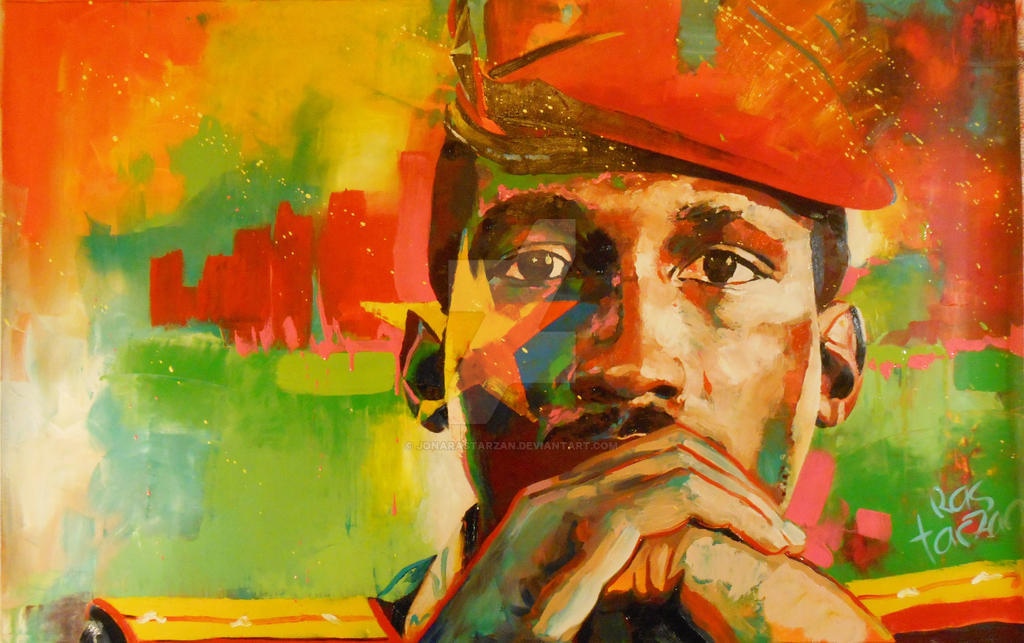 Thomas Isidore Sankara por JonaRasTarzan CC BY-NC-ND 3.0 DEED  