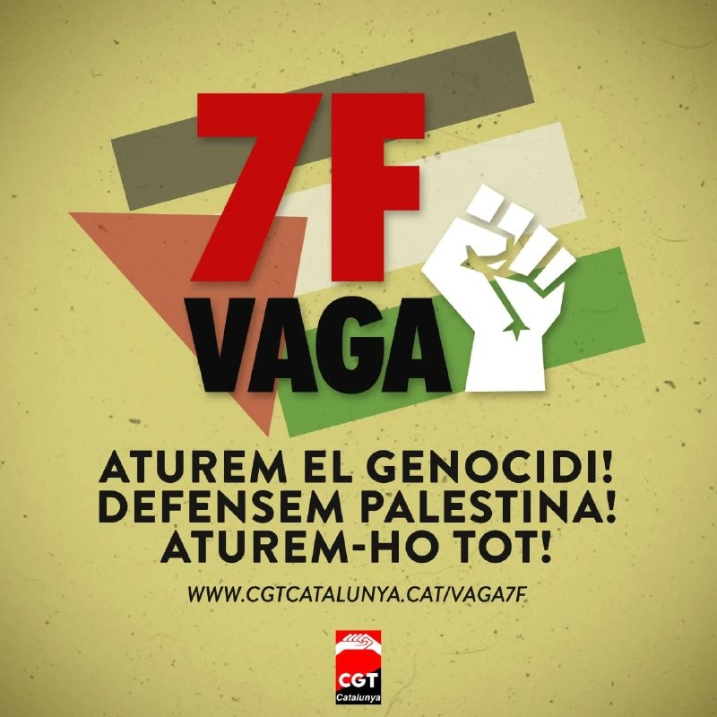 7f huelga