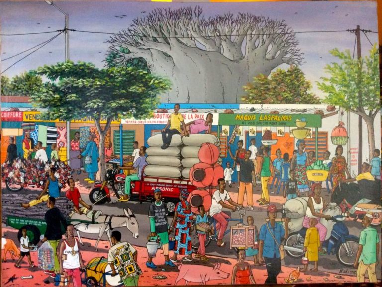 Mahamoudou Zinkone ‘Babs’ (Burkina Faso), Maquis Las Palmas, 2015.