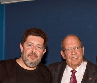 VICTORIANO SANTANA SANJURJO CON ANTONIO CABRERA PERERA, 2016