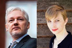 JULIAN ASSANGE CHELSEA MANNING