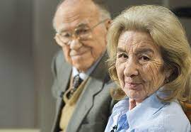 SANTIAGO CARRILLO CON CARMEN MENÉNDEZ