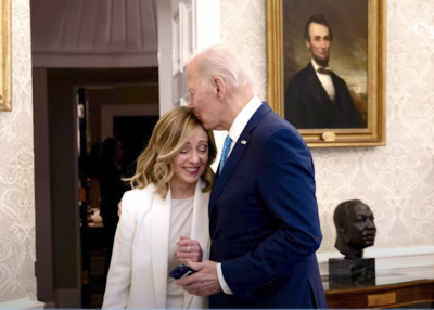 BIDEN MELONI