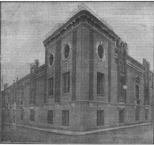 CASA DEL PUEBLO PSOE CALLE PIEMONTE, MADRID 1908