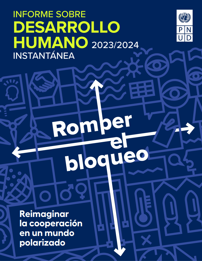 Tapa del nuevo informa sobre Desarrollo Humano del Programa de Naciones Unidas -PNUD