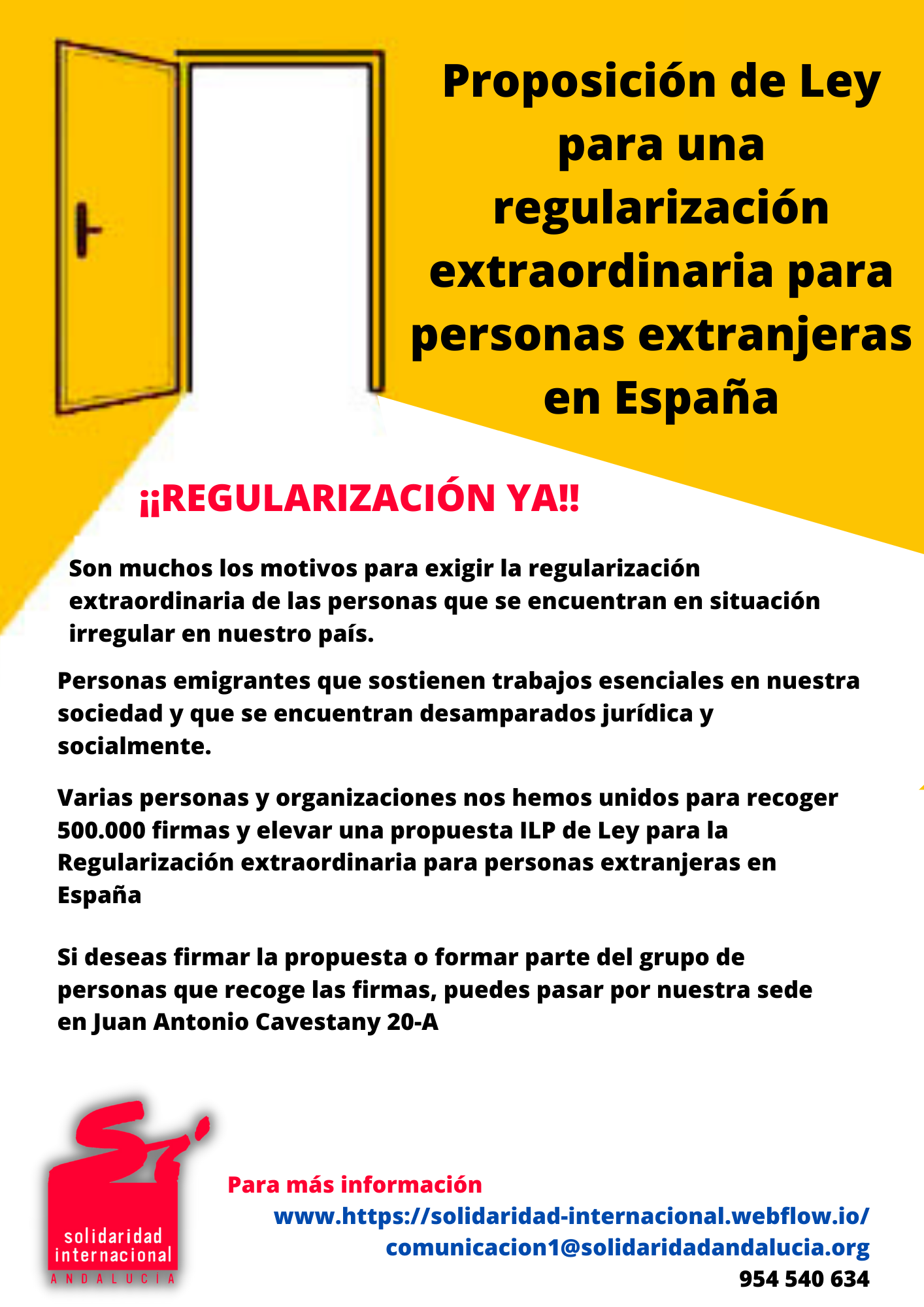 REGULARIZACIÓN YA